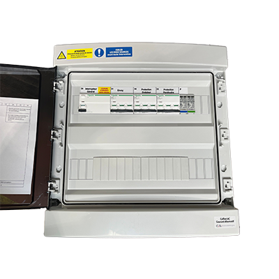COFFRET AC TRIPHASÉ, 1 ONDULEUR 12kVA MAX