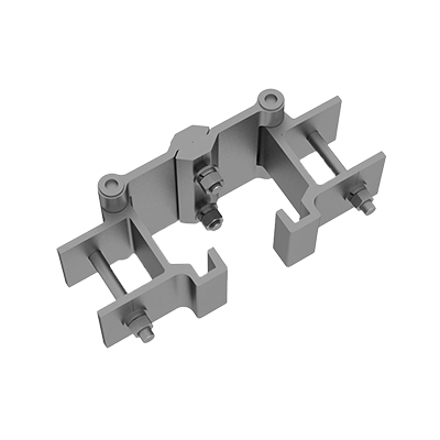 PV-ezRack SolarTerrace II Double Post Brace