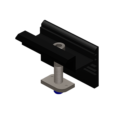 Kit Alu Terminal Bracket SK Black (10 Stk.)