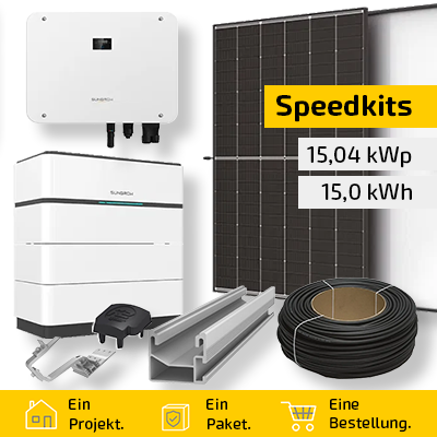 Speedkit 15,04 kWp / 15,0 kWh