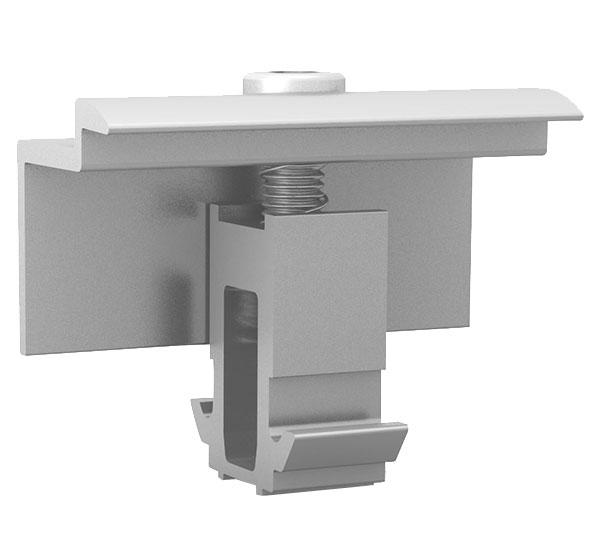 EC SET DomeClamp 30-50 mm SILVER Universal