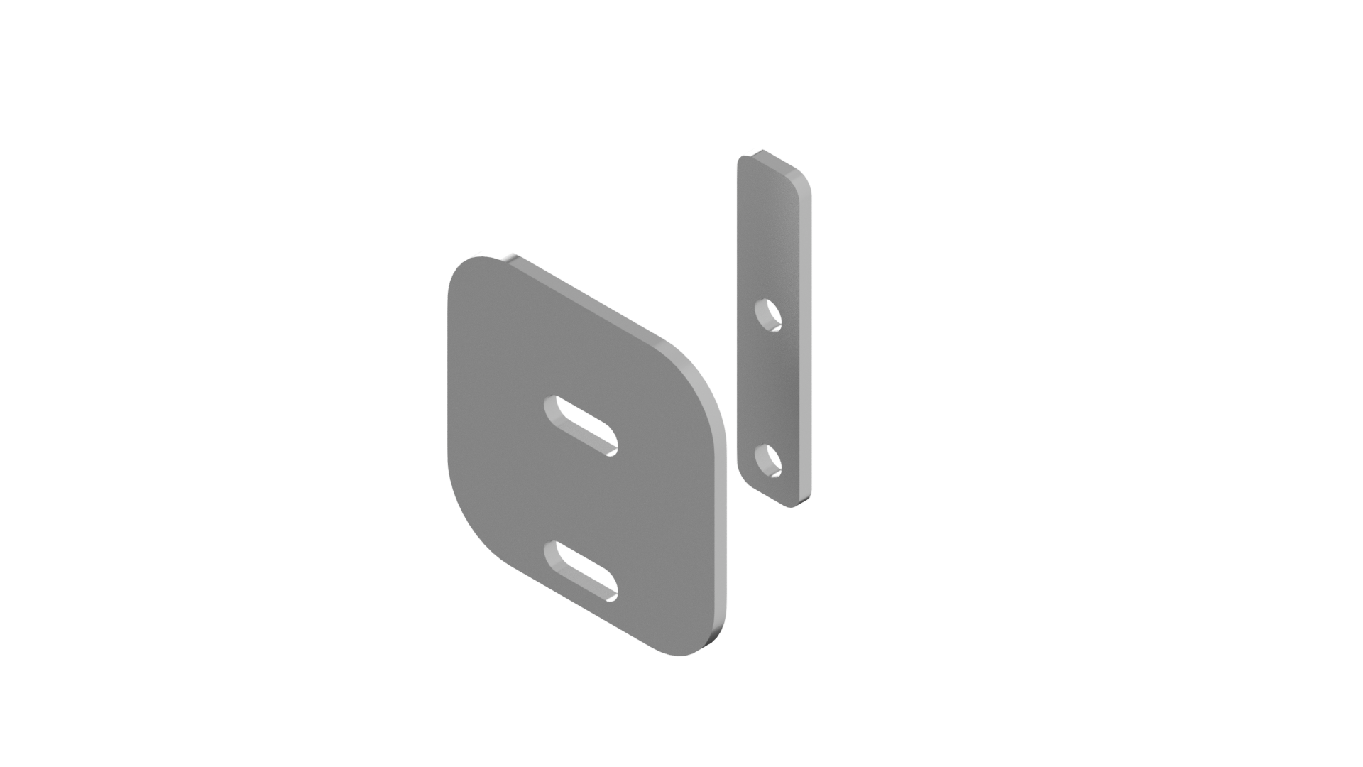 Set fixation d’angle ClickWall poteau 1,20 m