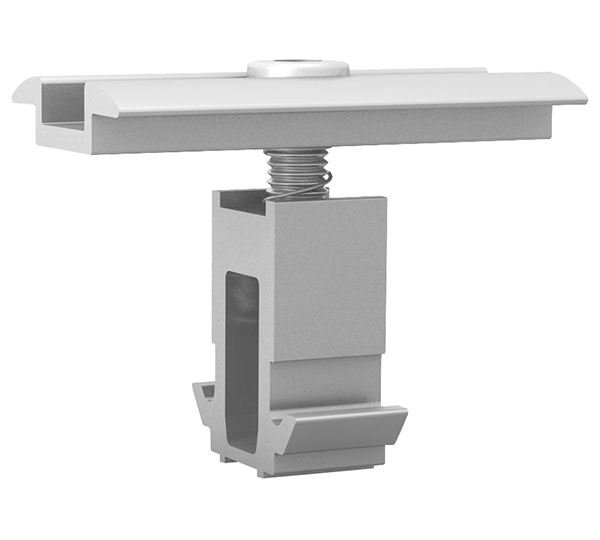 K2 Systems MC SET DOMECLAMP SILVER UNIVERSAL