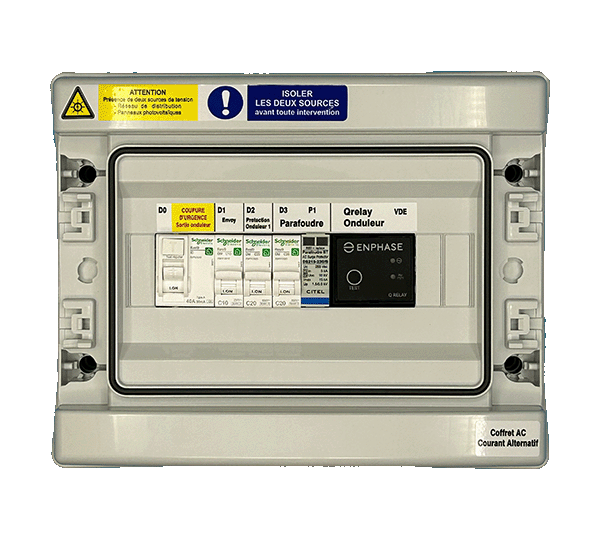 COFFRET AC POUR 1 CHAINE MONOPHASÉ 20A ENPHASE