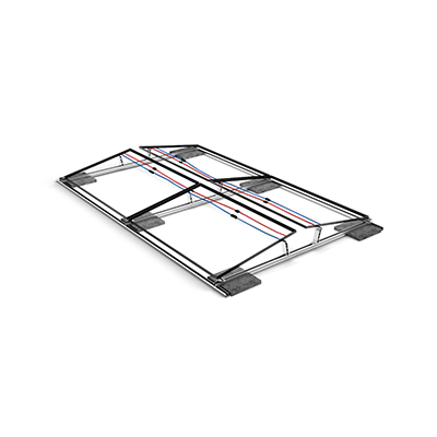 PV-Block Flat Roof - 4 Modules 485 W