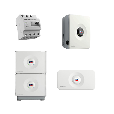 SMA Home Storage 6.5 + SB SE 5.0 + HM 2.0 + BU