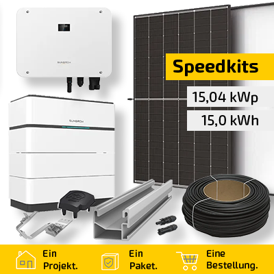 Speedkit 15.04 kWp / 15.0 kWh