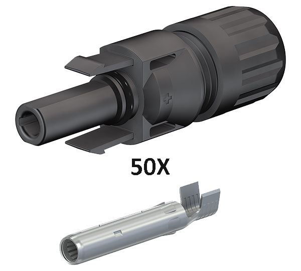 50x MC4 FEMALE KBT4/6X-UR