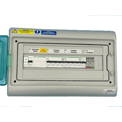 COFFRET AC TRIPHASÉ, 1 ONDULEUR 30KVA MAX AVEC MX