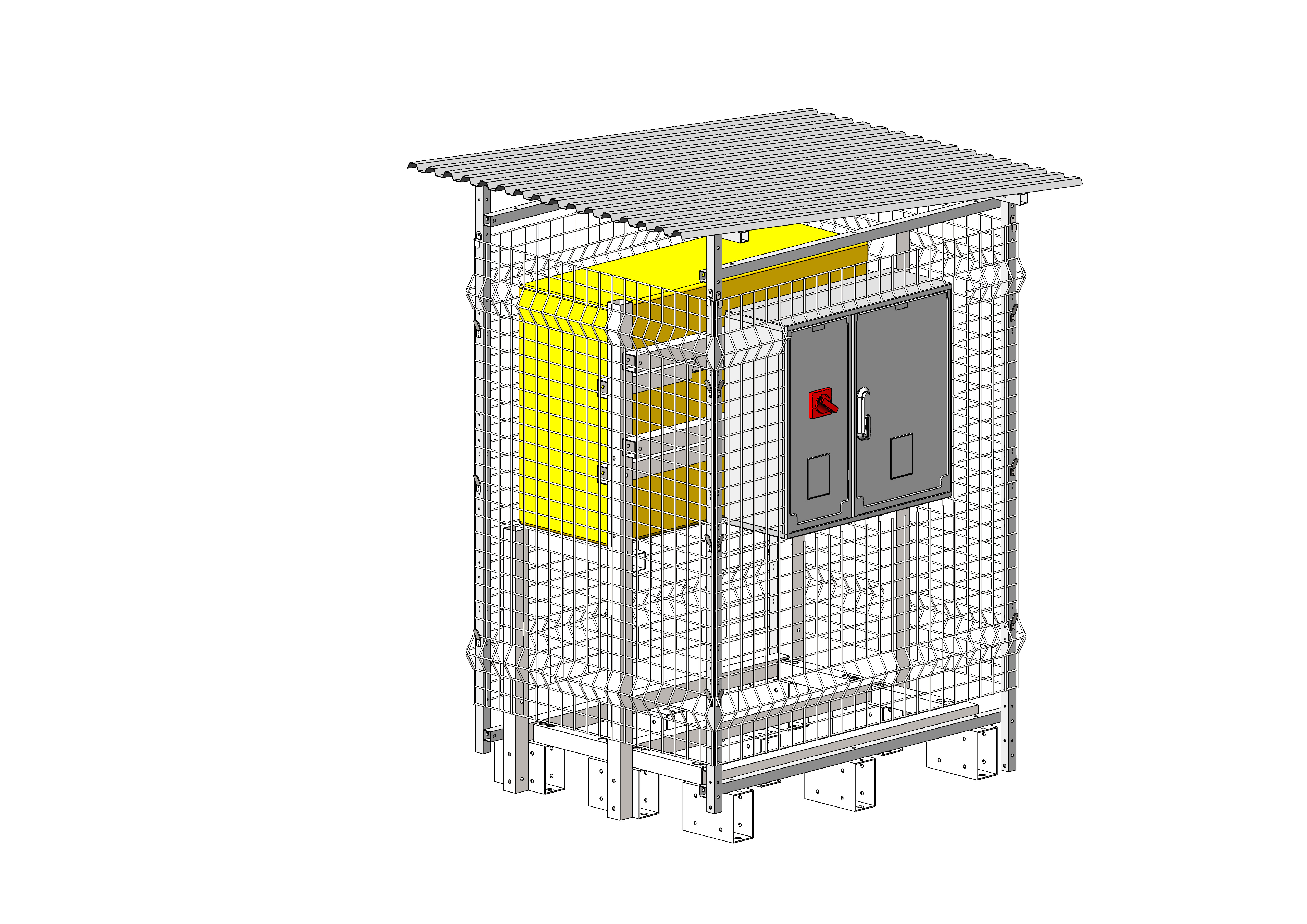 SHELTER MODULAIRE 1 ONDULEUR