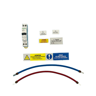 KIT DISJONCTEUR 20A MONO
