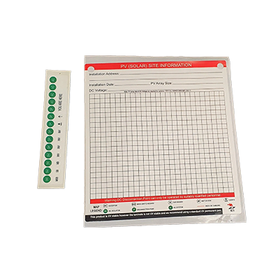 Site Plan Self Laminating