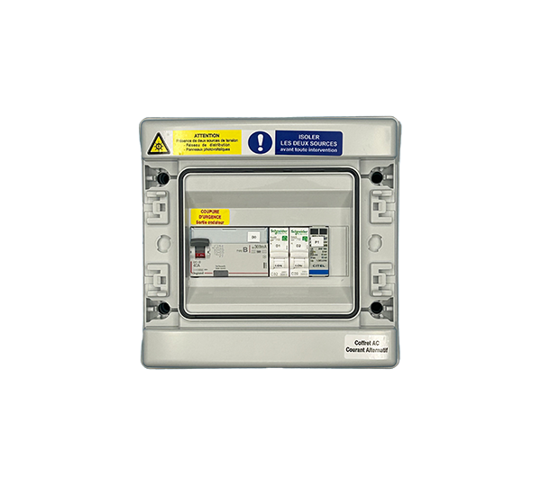 COFFRET AC POUR 1 ONDULEUR MONO 6KVA