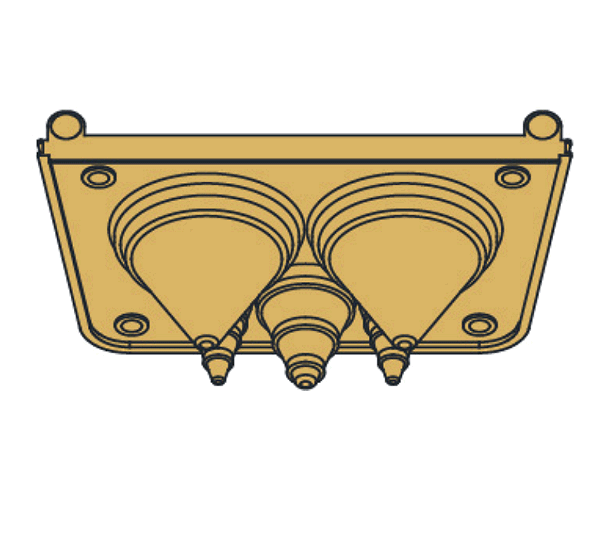 X-Plate for SG350HX (VPE 5 Sks.)