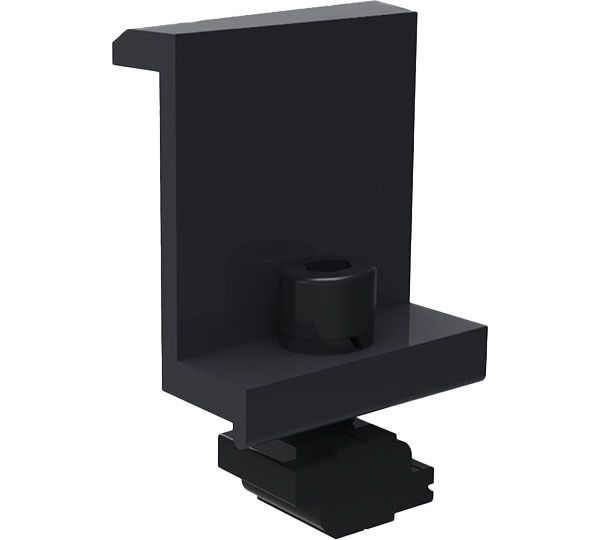 PV-ezRack End Clamp 35mm Black