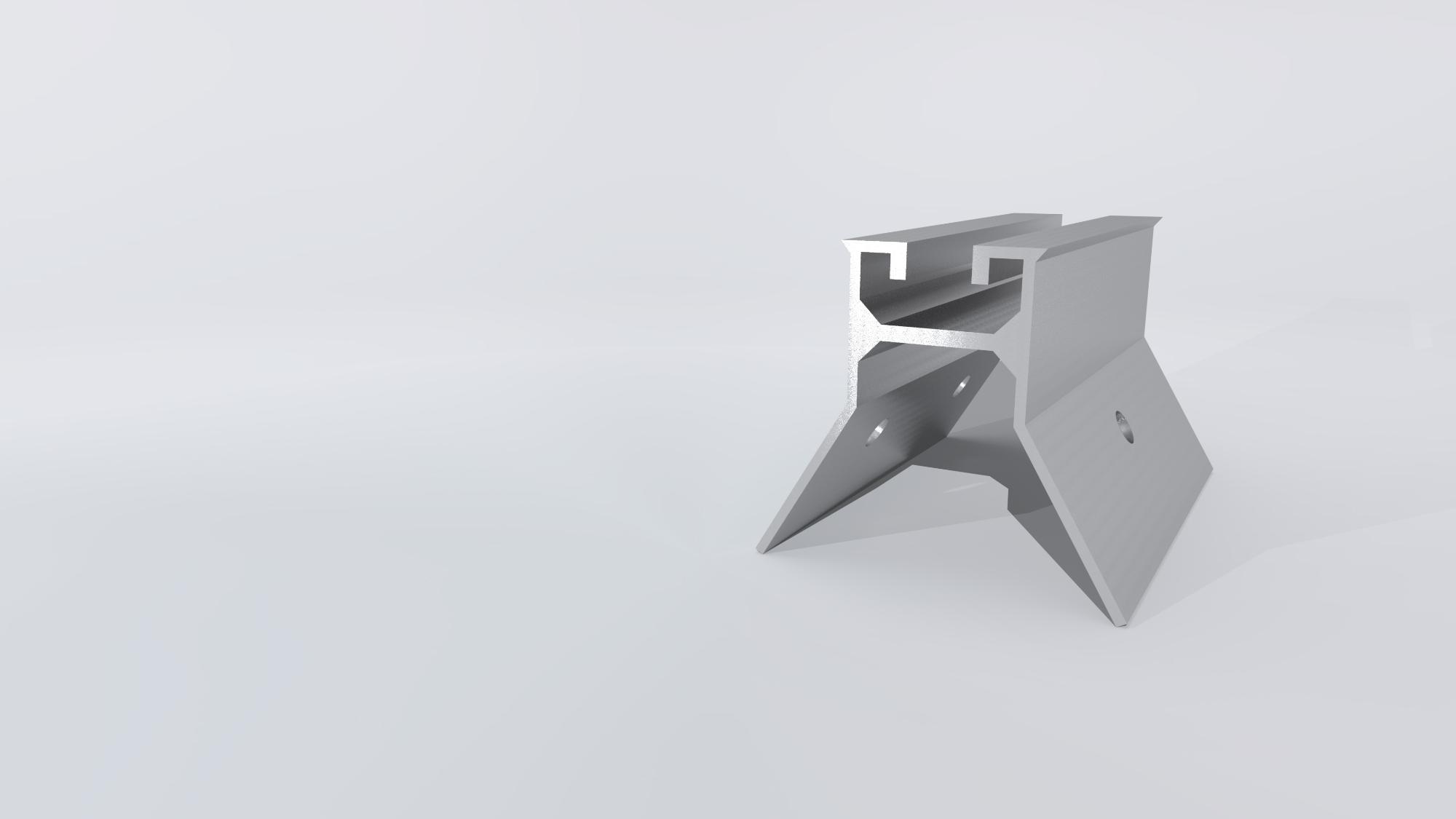 RAIL OPTI-ROOF 100 MM