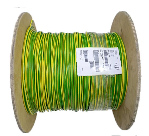 CABLE VERT/JAUNE 6MM² - 500M