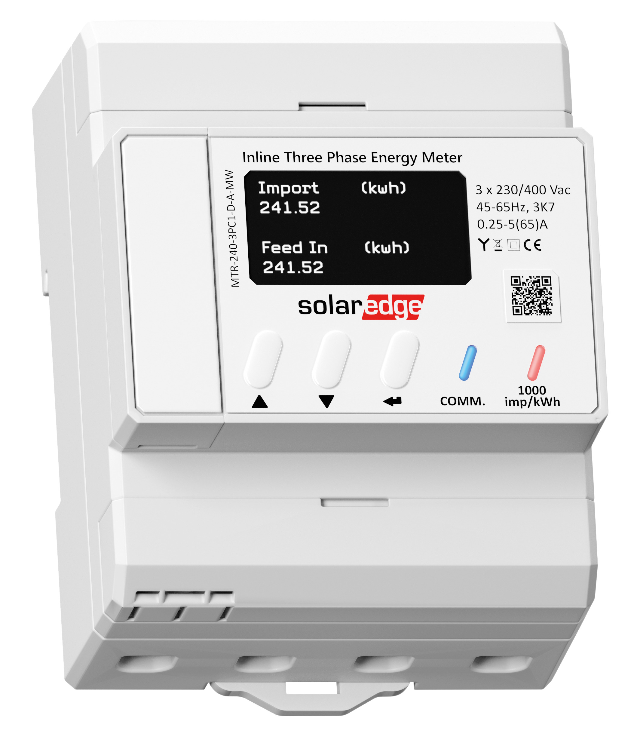 SolarEdge INLINE ENERGY METER MTR-240-3PC1-D-A-MW