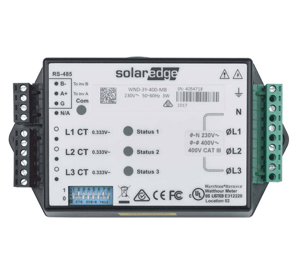 SolarEdge ELECTRICITY METER SE-WND-3Y-400-MB-K