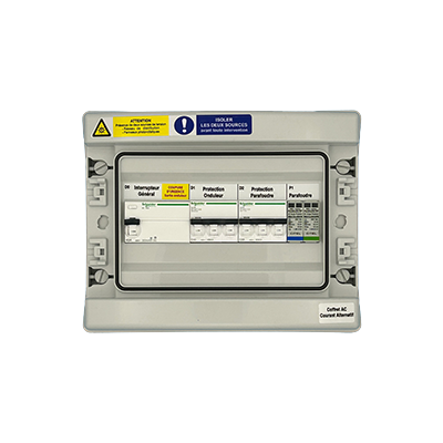 COFFRET AC TRIPHASÉ, 1 ONDULEUR 25KVA MAX