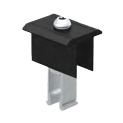 CLENERGY INTER CLAMP 28-46MM, M MODULE BLACK ANOD.