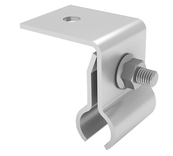 Round SeamClamp; SolidRail