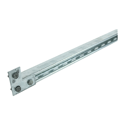 Additional mounting rail for PVshelter