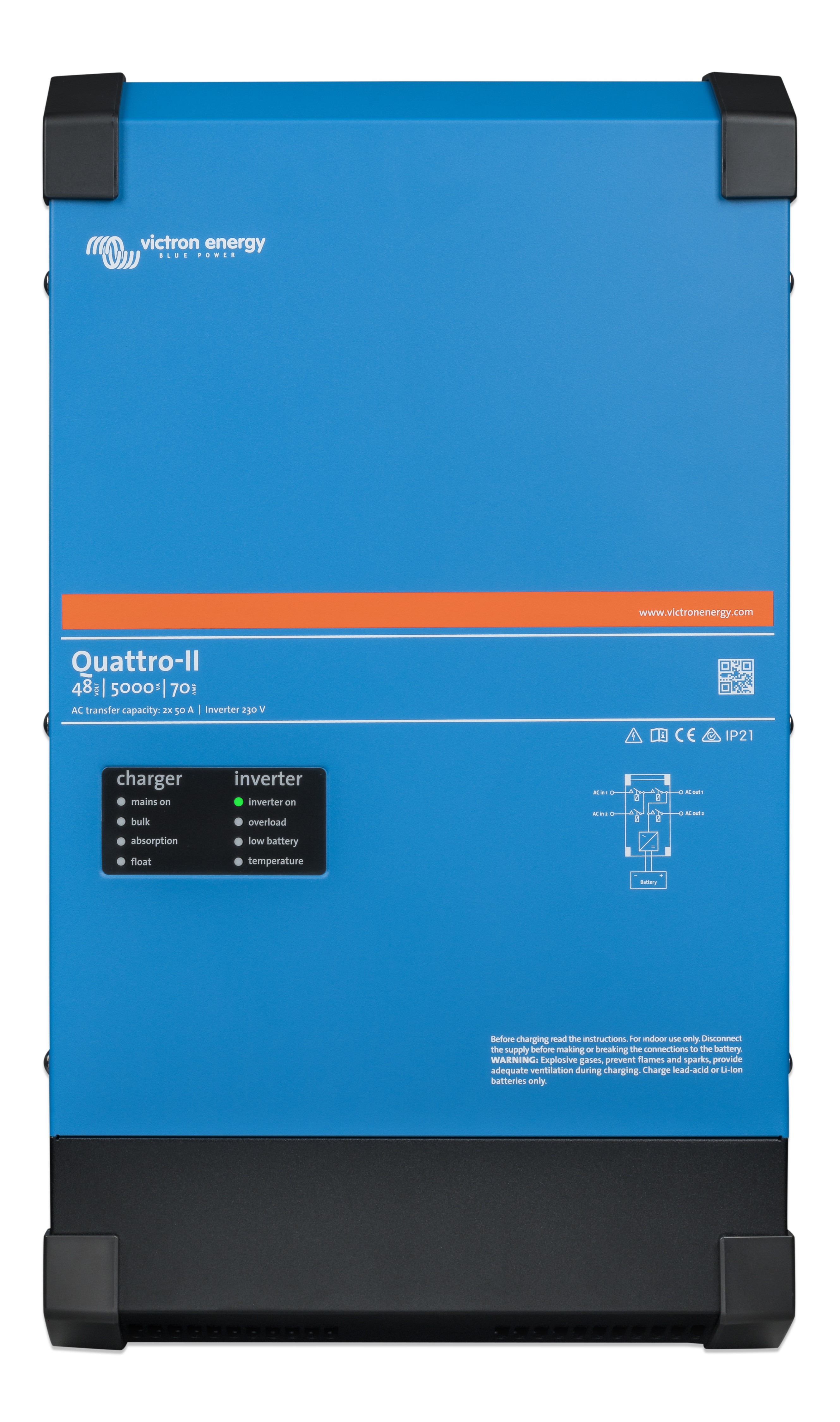 Victron QUATTRO-II 48/5000/70-50/50  230V