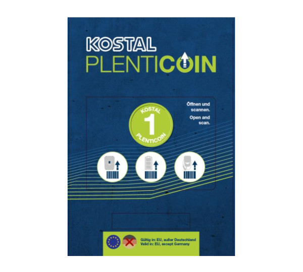 Kostal PLENTICOIN card EU (without DE)