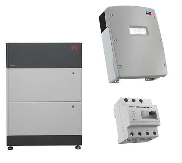 B-BOX LVS 8.0 (8 kWh) + SI 6.0H ALU-WHITE