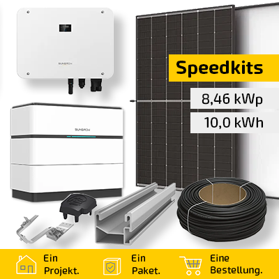 Speedkit 8,46 kWp / 10,0 kWh