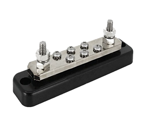 VICTRON BUSBAR 250A 2P WITH 6 SCREWS + COVER