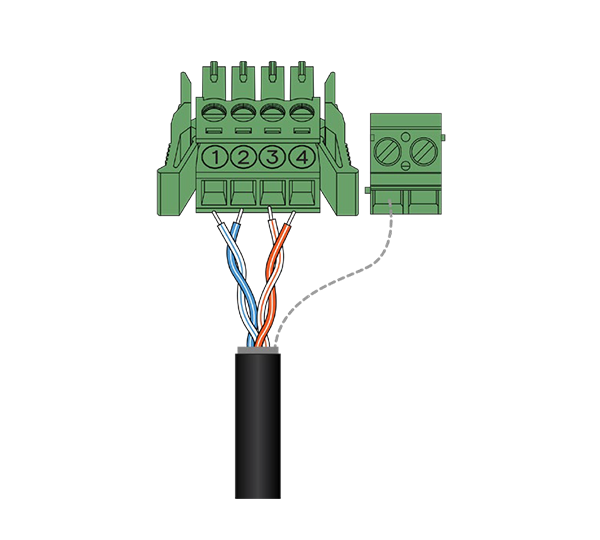 CTRL-BL-EU-01 - câble COM - 100m