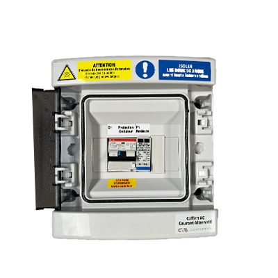 COFFRET AC MONOPHASÉ, 1 ONDULEUR 4KVA MAX