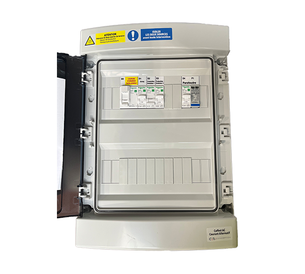 COFFRET AC MONO 2 CHAINES MICRO-ONDULEURS 4KVA MAX