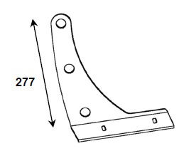 Schneefangstützen 3/4" Typ A05 - Groß - anthrazit Schneefangstützen 3/4" Typ A05 - Groß - anthrazit