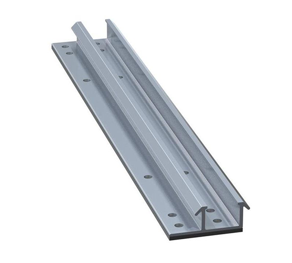 RAIL BASIC POUR POSE SUR BAC ACIER TRAPEZOIDAL