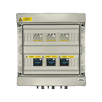 COFFRET DC TRIPLE 3X"25A/1000V 1 STRING"