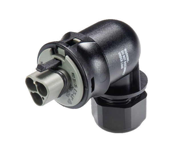 RTS25i3 plug, angled version
