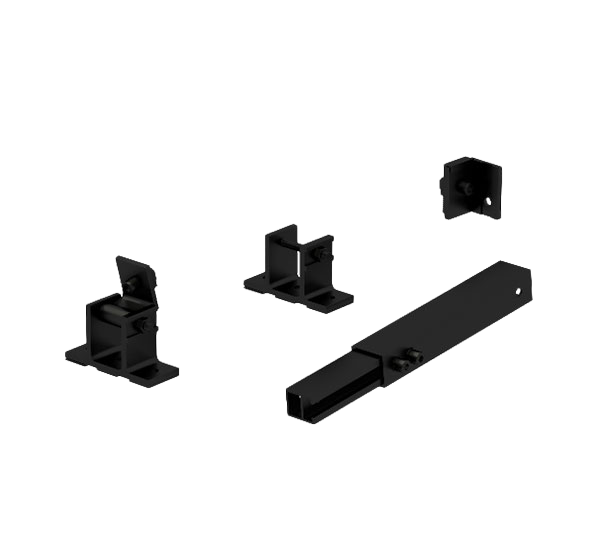 Adjustable Tilt Legs 15-30°, non-preassembly, Bl