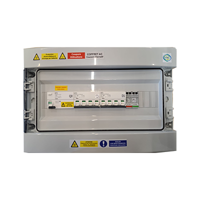 COFFRET AC TRIPHASE, 1 ONDULEUR 39KVA MAX