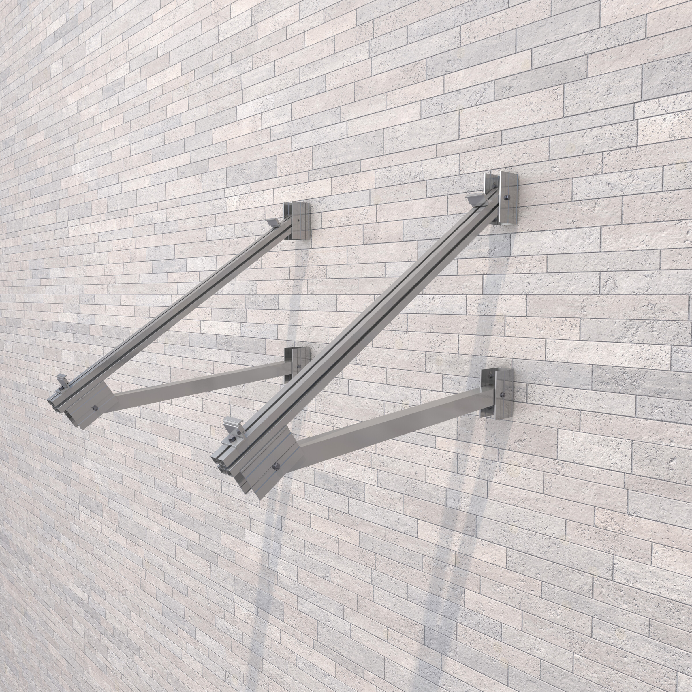 SUPPORT INCLINÉ POUR FACADE
