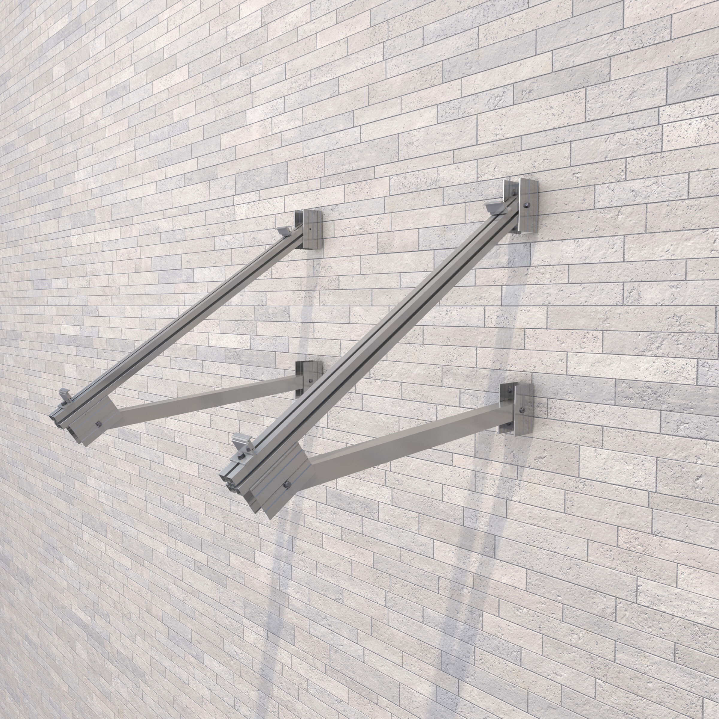 SUPPORT INCLINÉ POUR FACADE