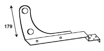 Supports de pare-neige 3/4" Typ S44 - Solrif