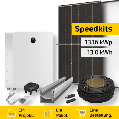 Speedkit 13.16 kWp / 13.0 kWh