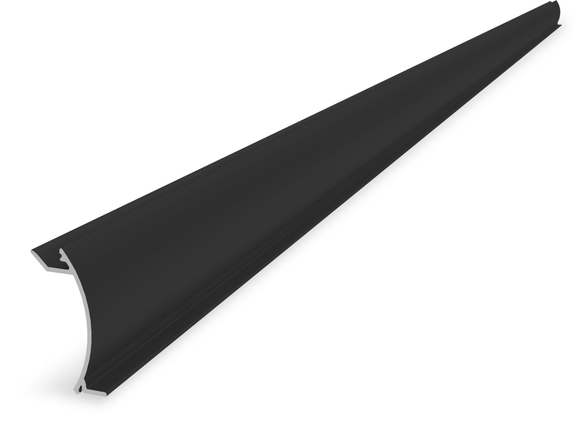 InsertionRail 2.0 Cover 30 Black 2,85 m