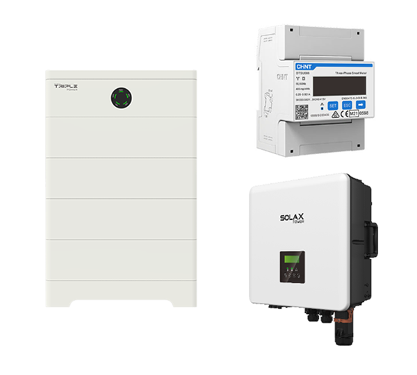 Set SolaX X3 HYBRID 10.0 G4 PRO + HV-S 14.4 kWh