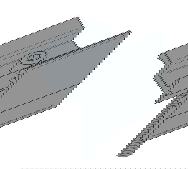 ALU. TERMINAL BRACKET KIT (10pezzi)