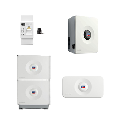 SMA Home Storage 6.5 + SB SE 5.0 + EM-1C + BU