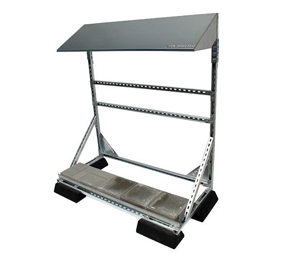 PVshelter Wall Floor type 150HE Partly-Assembled